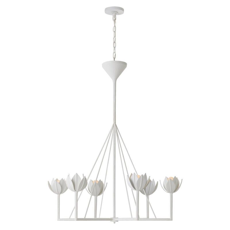 Alberto Chandelier, Plaster White | One Kings Lane