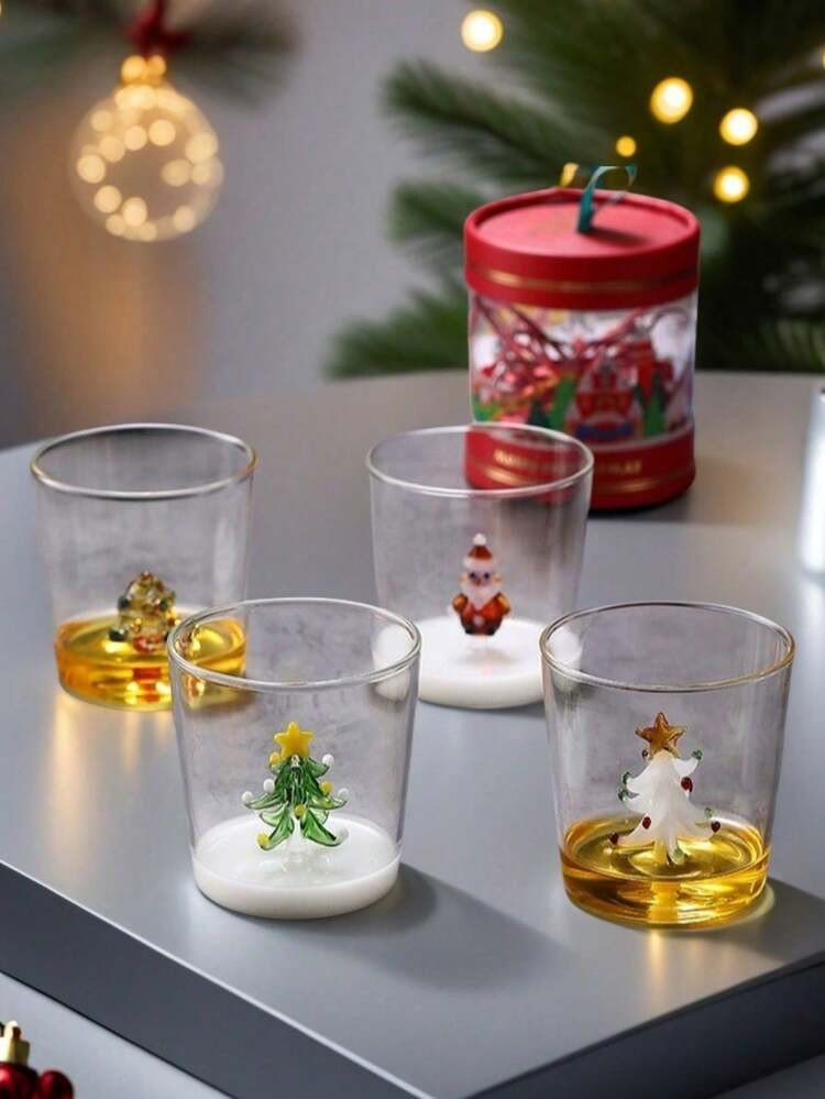 2 grüne Weihnachtsbäume | SHEIN