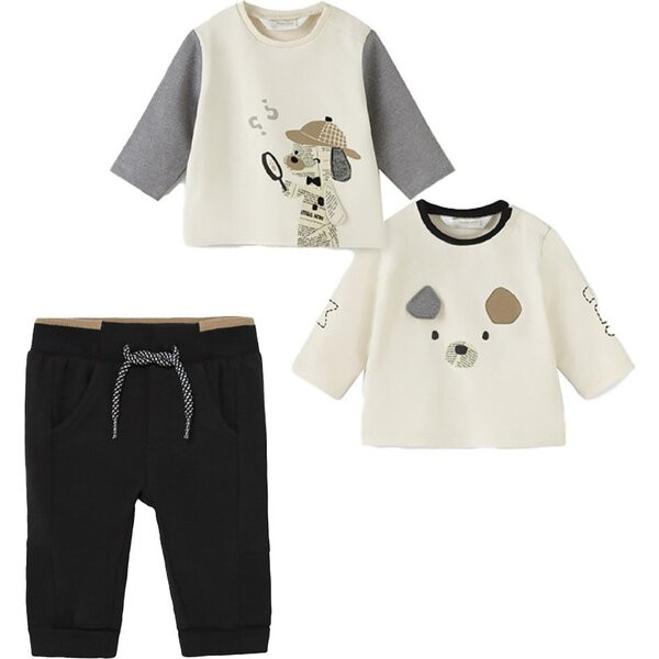 Investigator Outfit Set, Cream | Maisonette