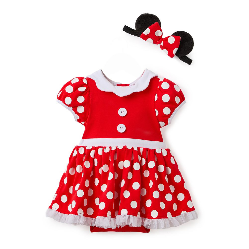 Minnie Mouse Costume Bodysuit for Baby \u2013 Red | Disney Store