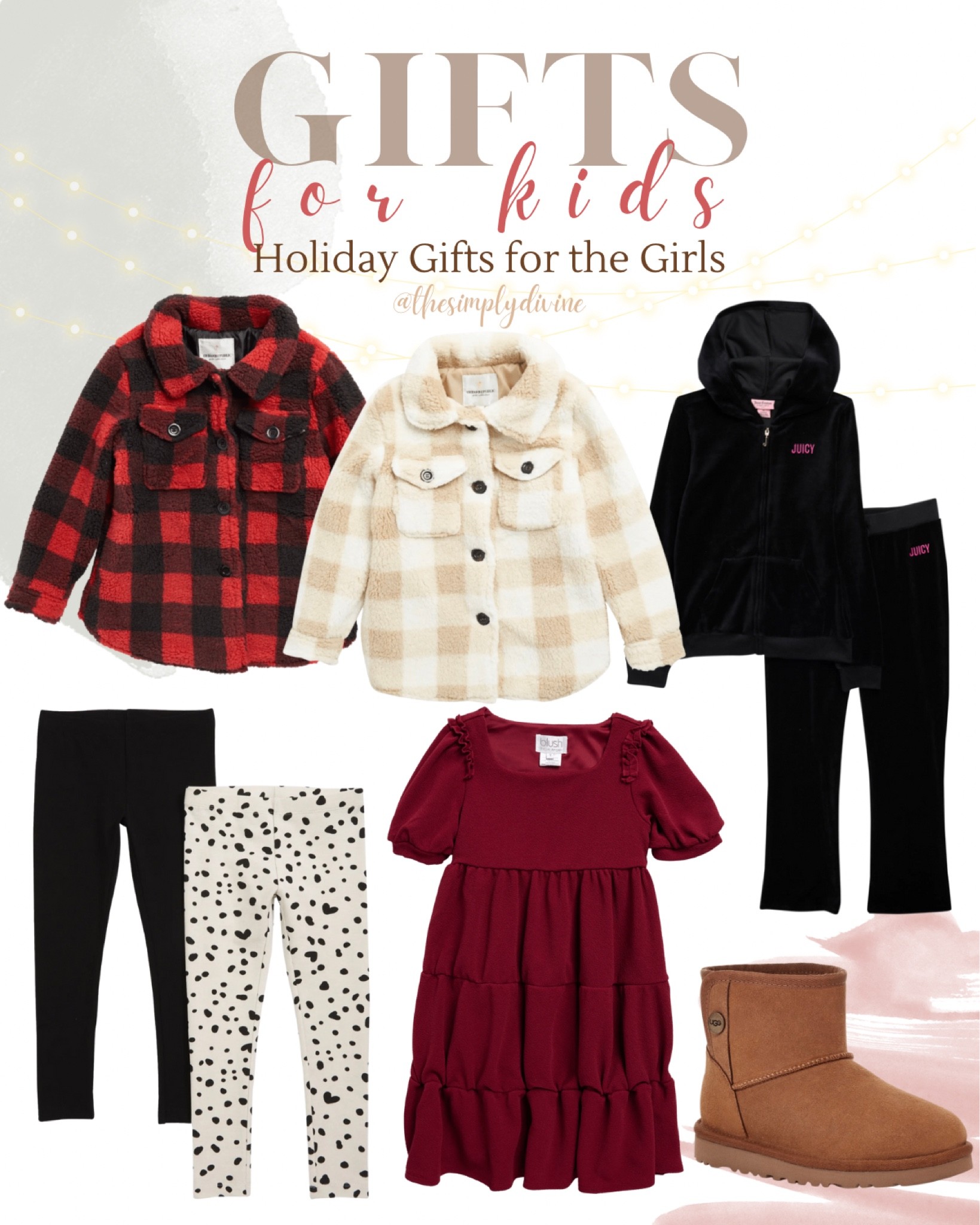 Gifts for the girls! All the sizes are big kids, but there were some baby options for these, as well. 🤭

| Christmas | gift guide | kids | girls | big girls | gift guide | kids clothes | flannel | coat | Ugg | boots | holiday | seasonal | 

#LTKunder50 #LTKkids #LTKHoliday