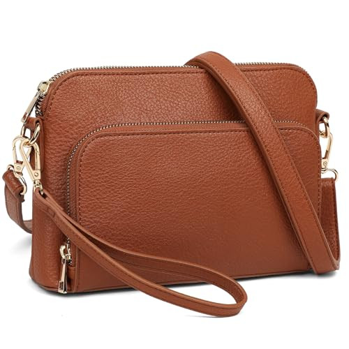Marvolia Crossbody Bag for Women - PU Leather Shoulder Bag Trendy Small Crossbody Purse Bag for T... | Amazon (US)