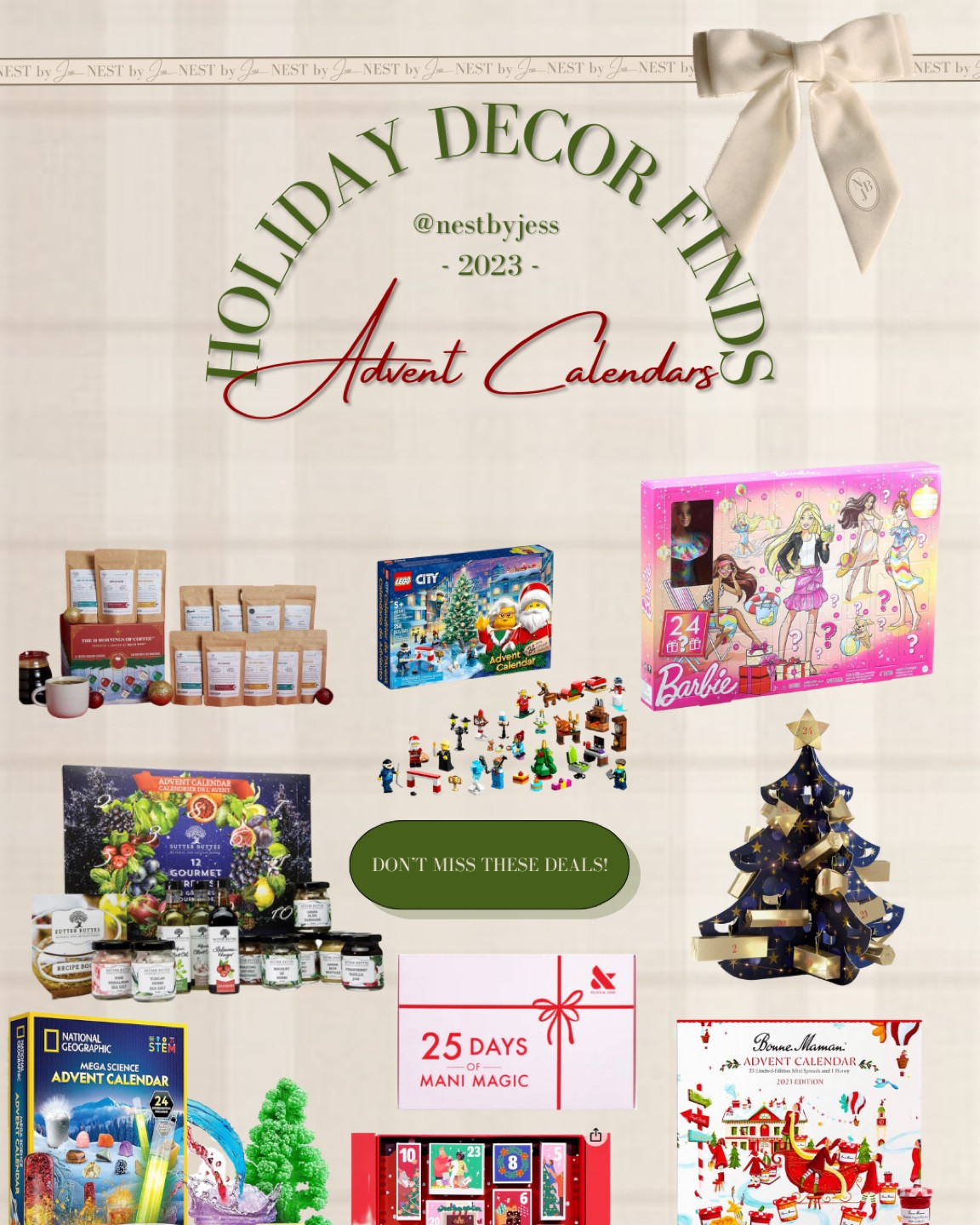 Counting down to Christmas has never been so exciting! 🎄✨ Discover the perfect advent calendar surprises for every age and taste in my curated roundup - there’s a calendar to make each December day unforgettable! 

Shop now while supplies last - these always sell out! 

#LTKGiftGuide #LTKHoliday #LTKSeasonal