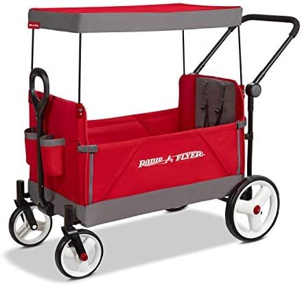 Radio Flyer Convertible Stroller Wagon, Red | Amazon (US)