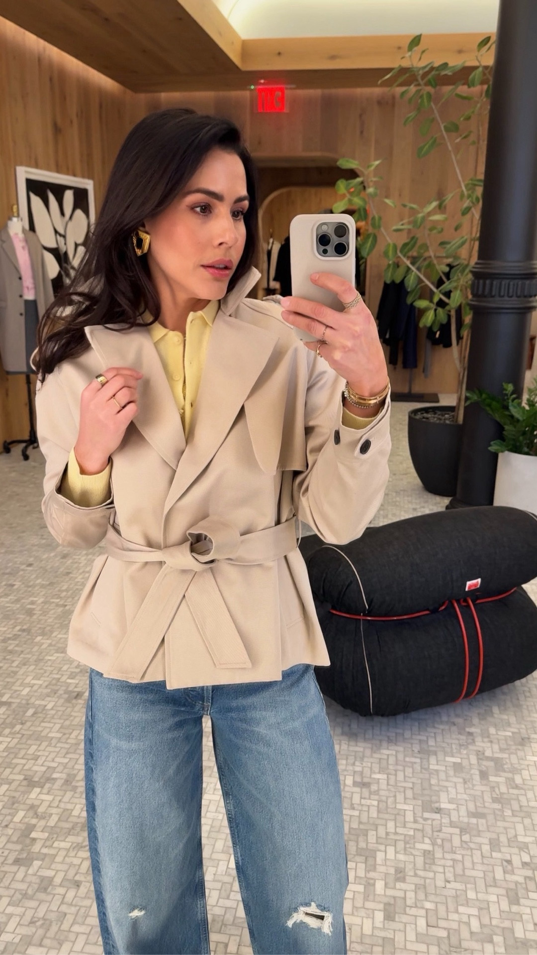 Spring outfit ideas you’ll wear on repeat ✨

Butter yellow is the color of the season—and this cashmere sweater is as soft as it looks (comes in more colors). Paired with a flattering trench (also in black) and my new favorite comfy denim… this is your effortless, everyday spring uniform.

Think: chic layers, transitional pieces, and elevated basics you can mix & match all season long.

I also rounded up similar styles + options at different price points so you can recreate the look no matter your budget.

Comment SPRING and I’ll DM you all the links 💛 #SpringLook #OOTD