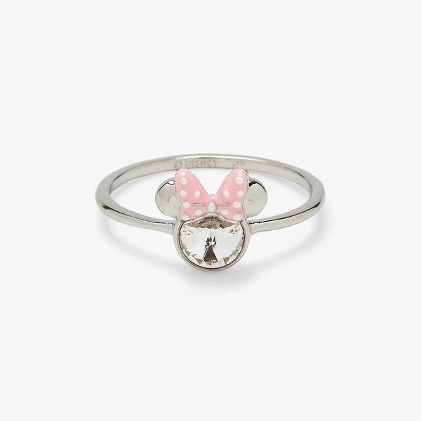 Disney Minnie Mouse Bow & Gemstone Ring | Pura Vida Bracelets