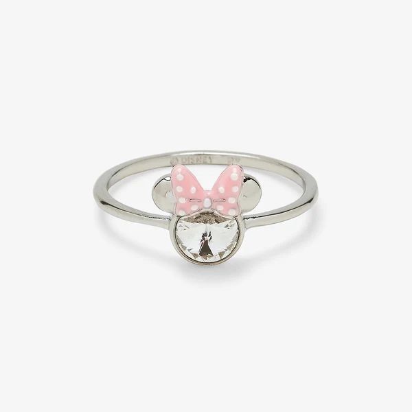 Disney Minnie Mouse Bow & Gemstone Ring | Pura Vida Bracelets