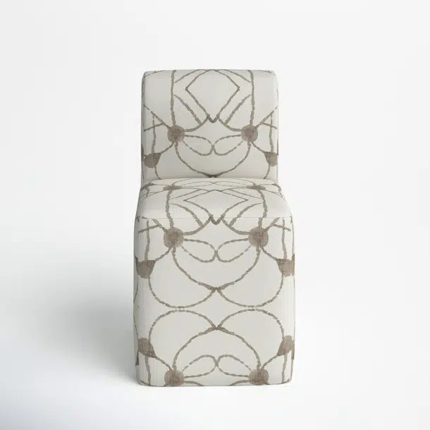 Milan Cotton Upholstered Parson Chair | Wayfair North America