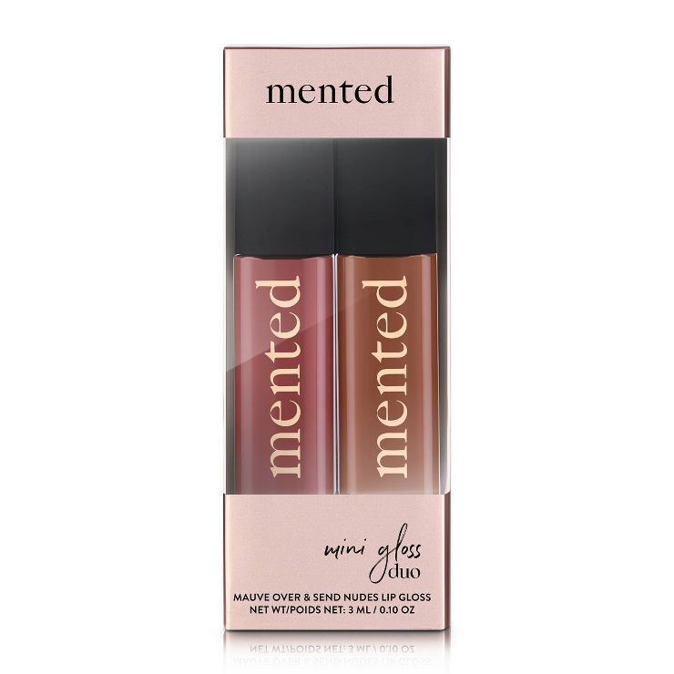 Mented Cosmetics Mini Lip Gloss Duo - 0.52oz | Target