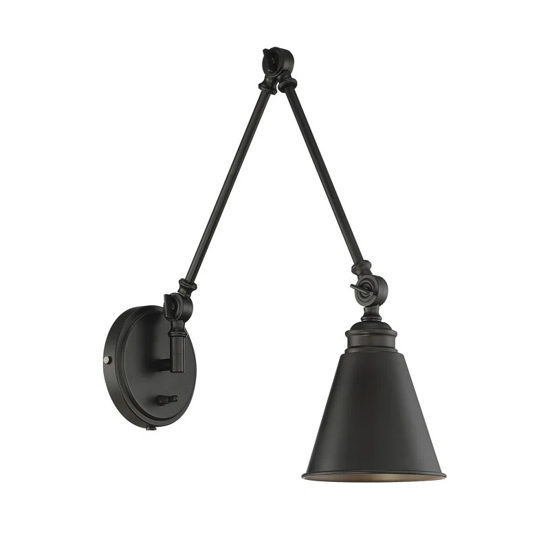 Waucoba 1-Light Swing Arm Lamp: sconce | Wayfair North America