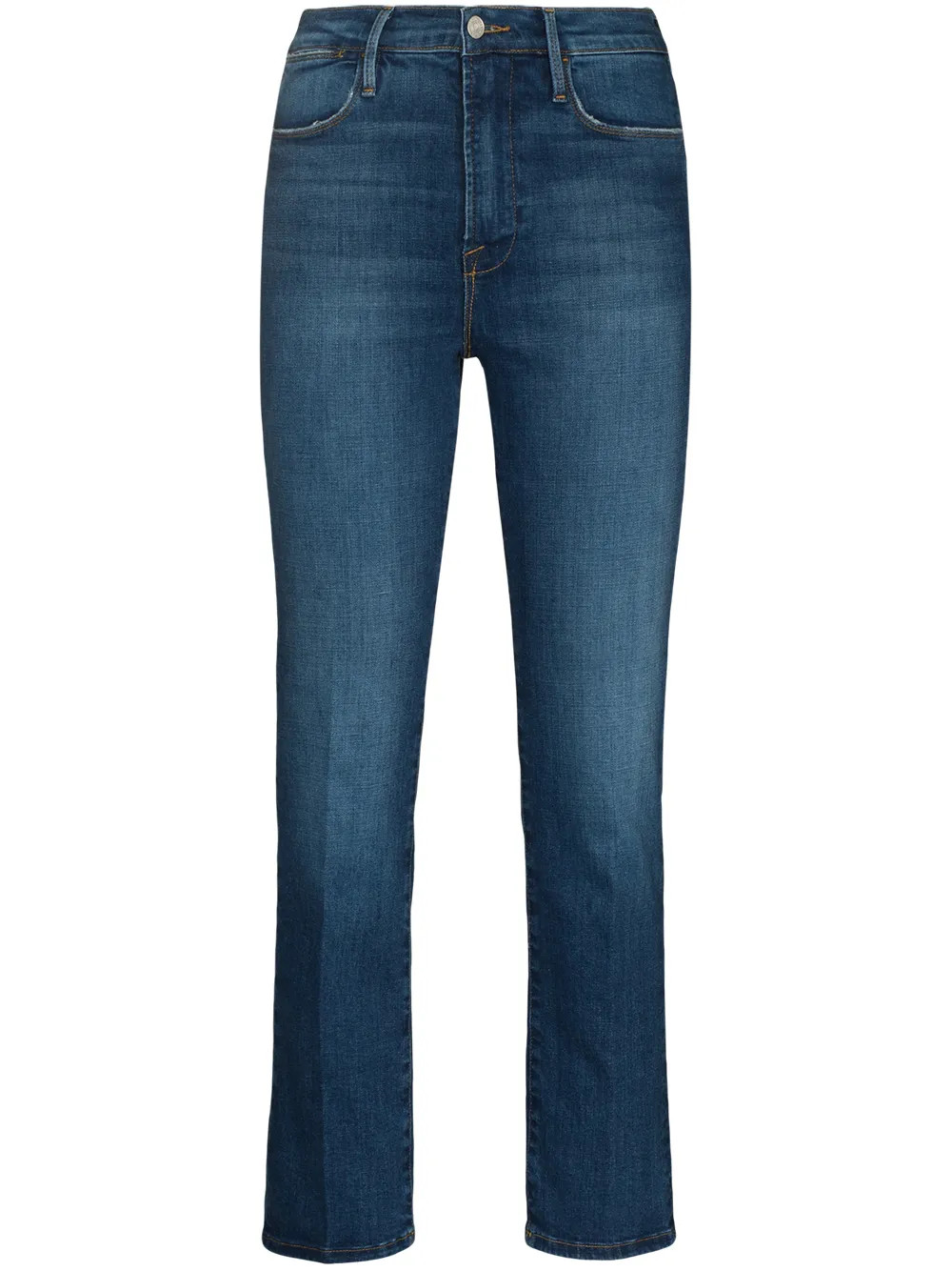 FRAME Jeans Le High Straight - Farfetch | Farfetch Global