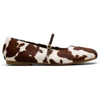 Clarks Leather Cow Print Flat Shoes Multi | Marks & Spencer (UK)