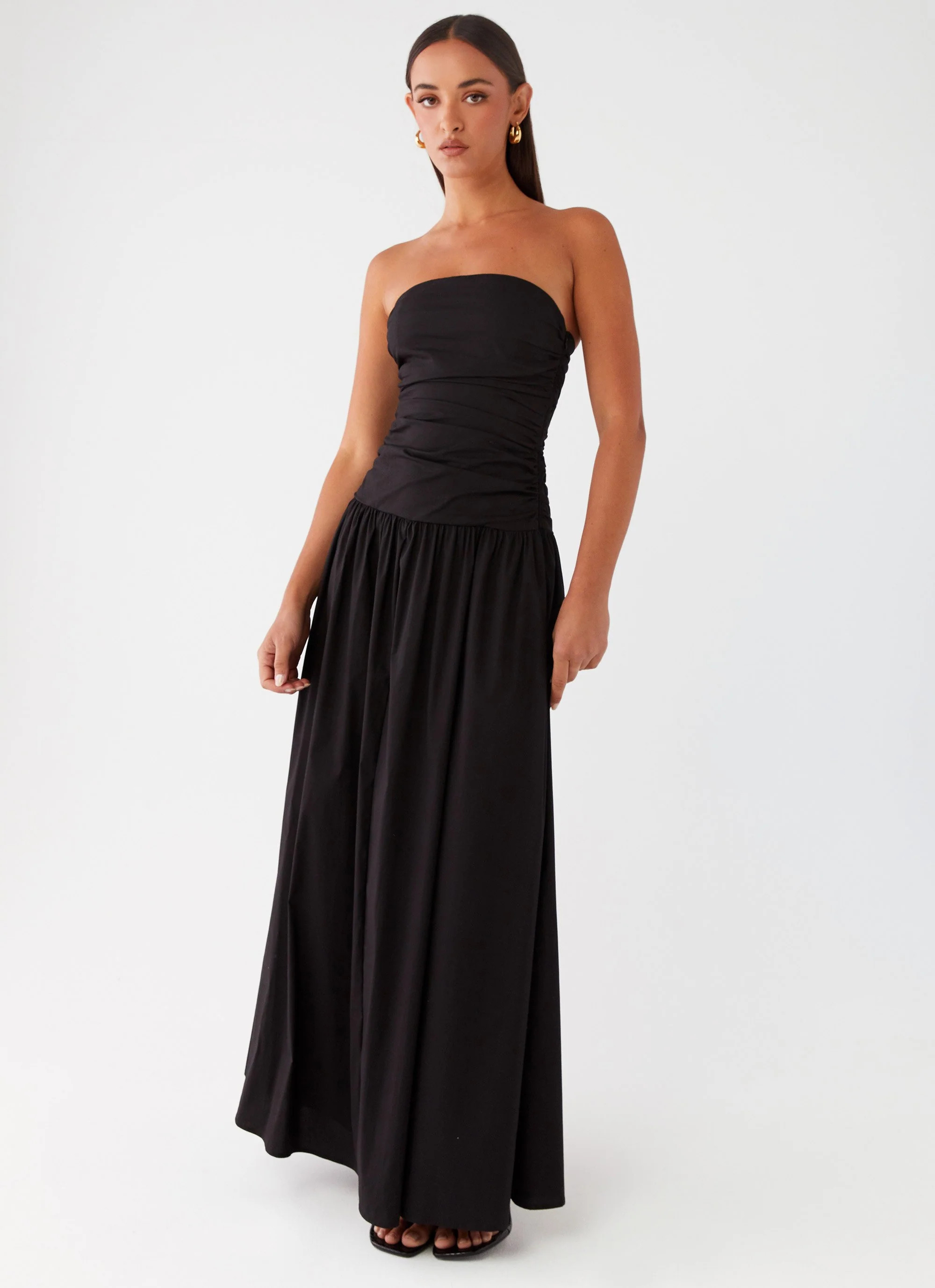 Carmel Maxi Dress - Black | Peppermayo (Global)