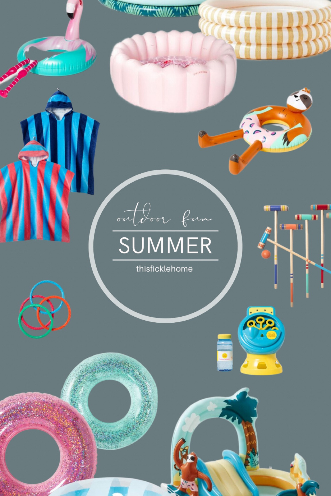 Summer fun, outdoor fun, pools toys, pool floats, croquet, bubble machine, wearable towels

#LTKSeasonal #LTKsalealert #LTKhome