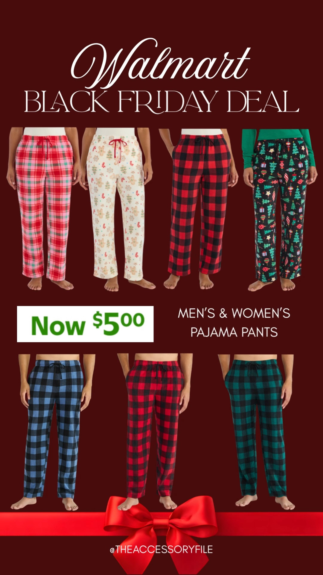 $5 men’s and women’s pajama pants - I ordered the ones with the trees 🎄🎄

Walmart Black Friday deals, Walmart fashion, Walmart style, Walmart deals, Walmart finds 

#LTKCyberWeek #LTKSaleAlert #LTKMens