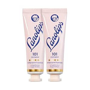 Lanolips 101 Ointment Multi-Balm Duo, Original Superbalm - Contains Pure Lanolin Oil for Smooth, ... | Amazon (US)