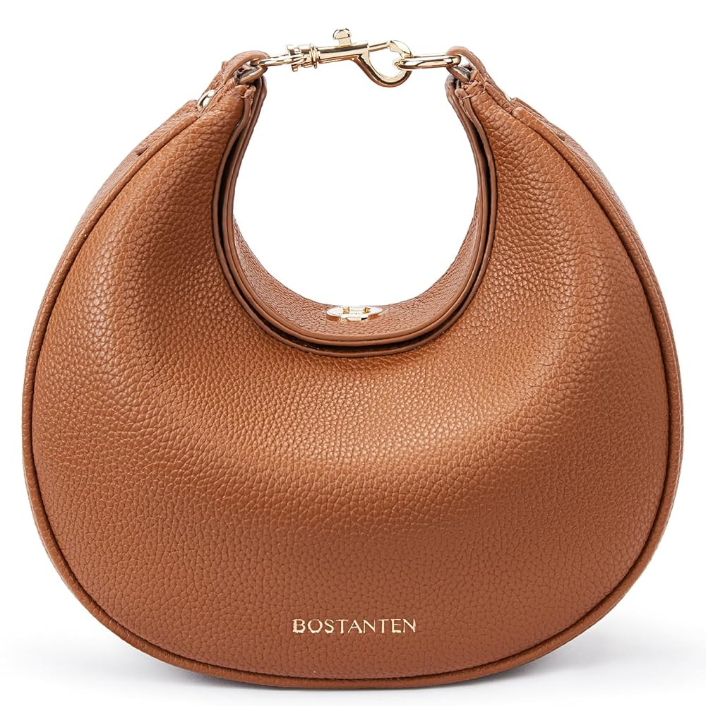 BOSTANTEN Crossbody Purse Small Crescent Shoulder Bags for Women Trendy Hobo Clutch Handbag Remov... | Amazon (US)