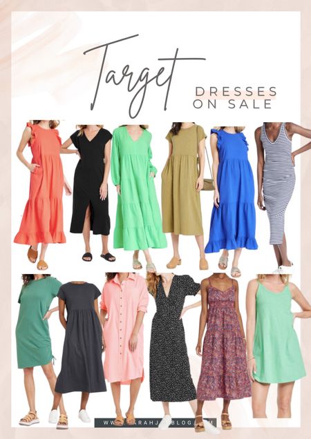 Target dresses on sale! 
#Target #Sale 

#LTKsalealert
