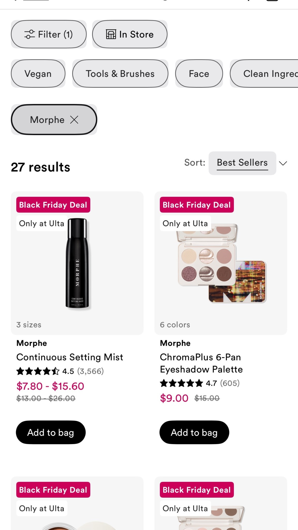 Morphe Ulta beauty Black Friday Faves!

#LTKCyberWeek #LTKBeauty #LTKGiftGuide