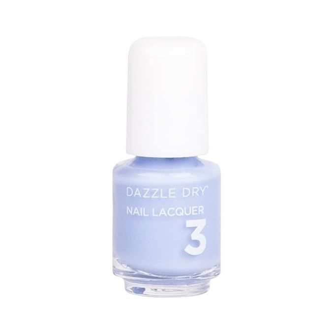 Dazzle Dry Nail Mini Lacquer (Step 3) - Ocean Motion - A full coverage pastel periwinkle blue. Fu... | Amazon (US)