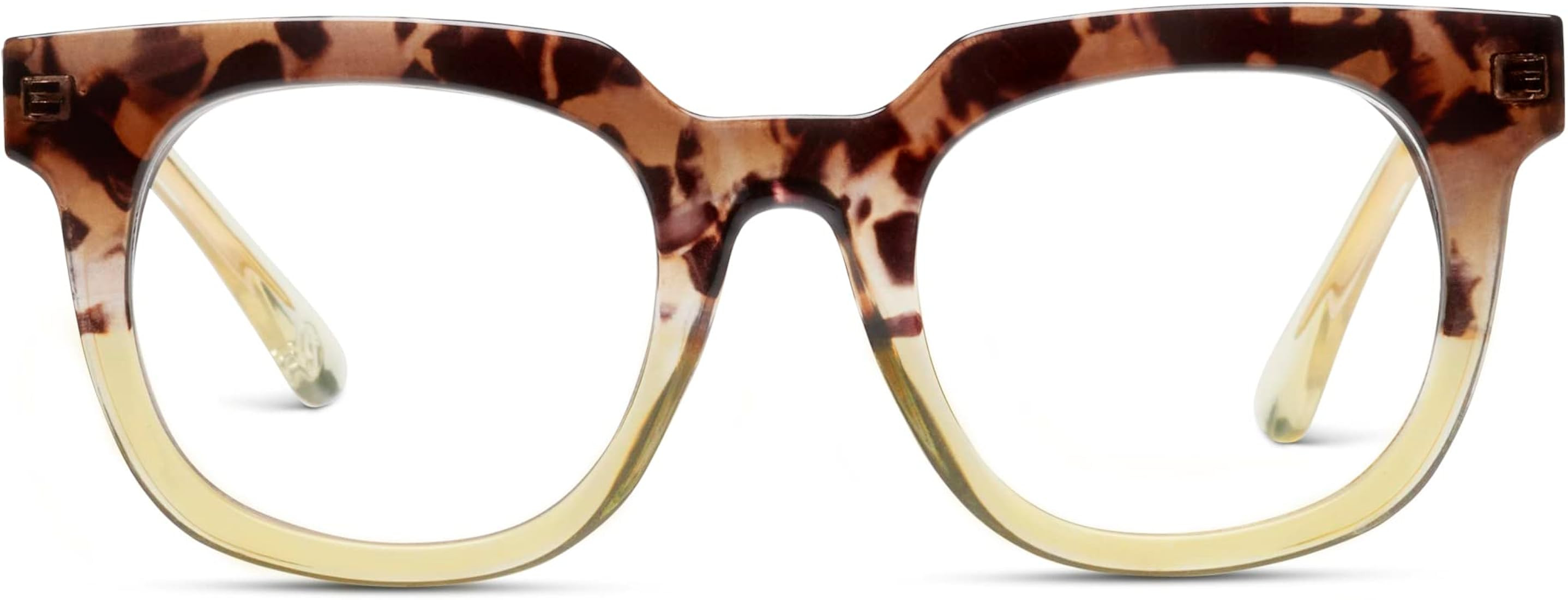 Peepers by PeeperSpecs Women's Showbiz Square Blue Light Blocking Reading Glasses | Amazon (US)