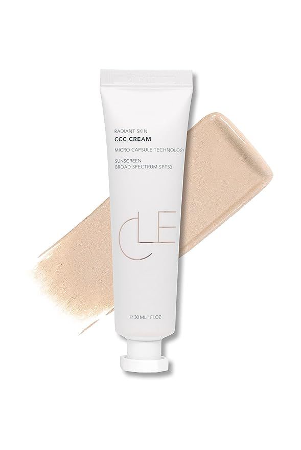 Cle Cosmetics CCC Cream Foundation, Color Control and Change Cream That's a BB and CC Cream Hybri... | Amazon (US)
