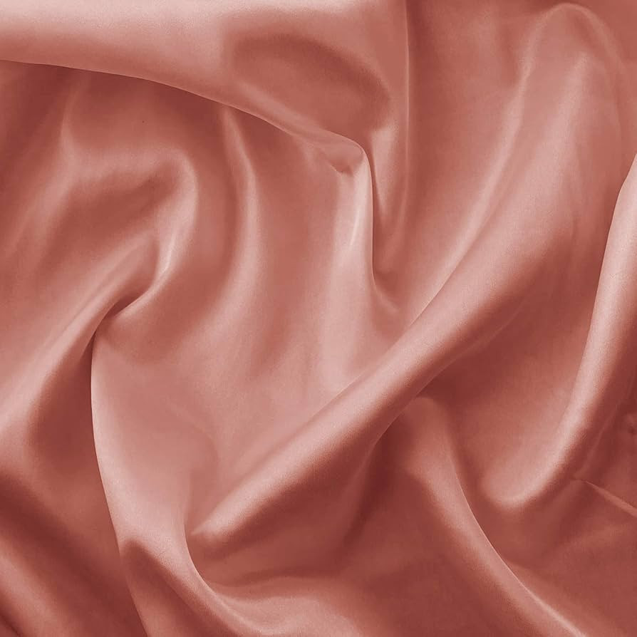 Silky Satin Fabric Liquid Plain Luxury Dress Craft Decoration Draping Dance Wear Material 150cm W... | Amazon (DE)