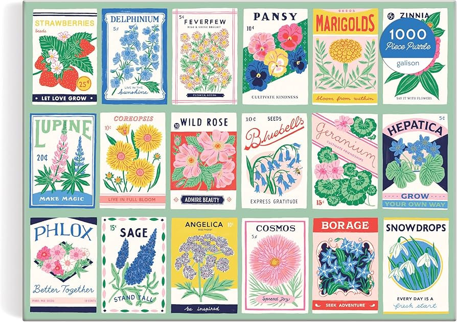 Galison Ever Upward – 1000 Piece Puzzle Fun and Challenging Activity with Bright and Bold Artwo... | Amazon (US)