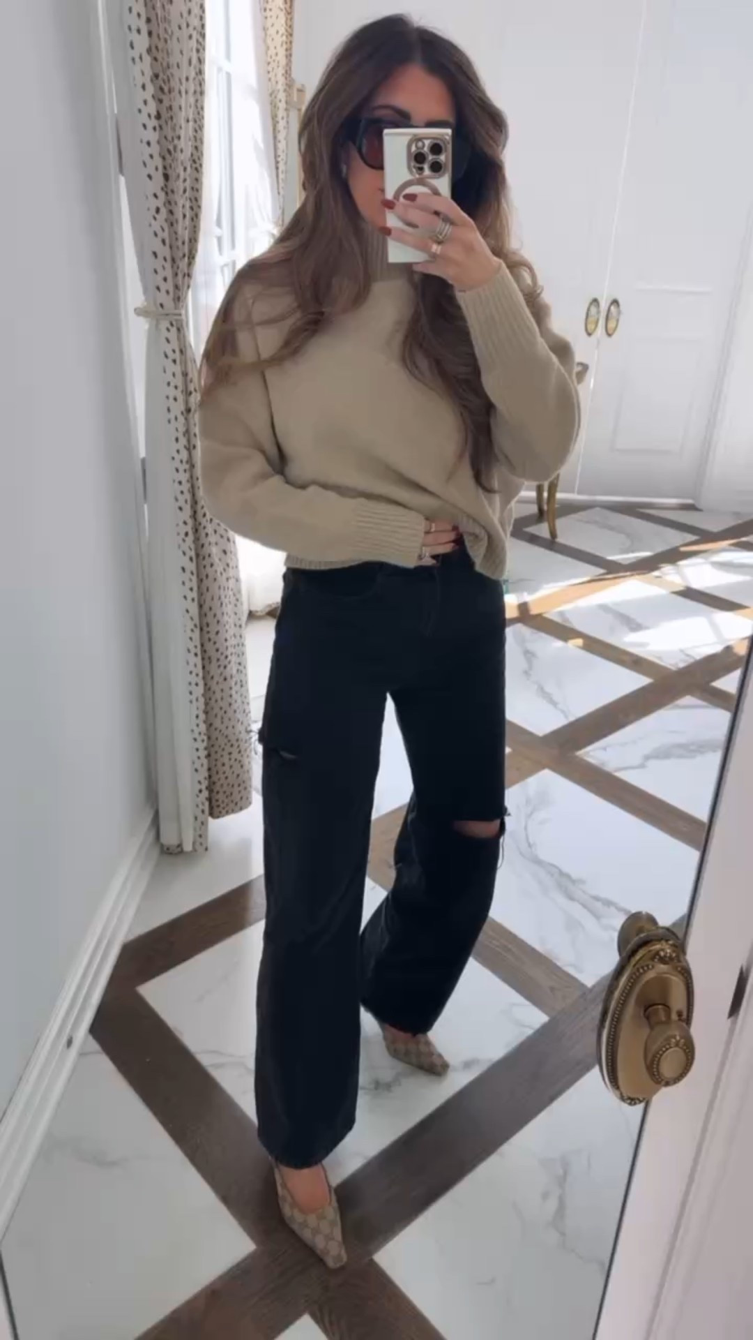 I found some adorable Maison Margiela lookalike jeans! 
I’m wearing size 25 in jeans and size small in sweater! 

Fall fashion, Fall outfits, Thanksgiving, Cyber Monday, Thanksgiving outfit, Family photo outfits, Emily Ann Gemma



#LTKFindsUnder100 #LTKBeauty #LTKSeasonal