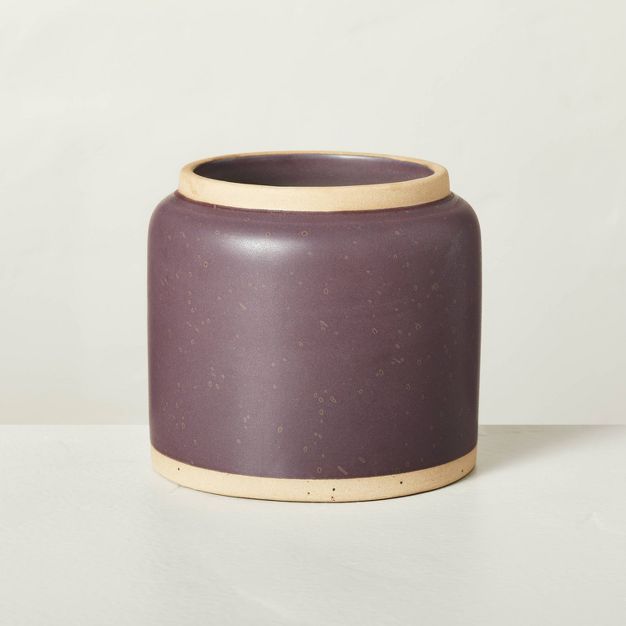 Apple Orchard Speckled Ceramic Candle Dark Brown - Hearth & Hand™ with Magnolia | Target