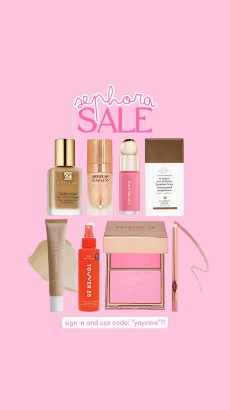 Sephora Insider Sale 🩷🩷🩷 Lasts until 4/15!! Sign in and use code “yaysale”


#LTKbeauty #LTKsalealert #LTKSeasonal