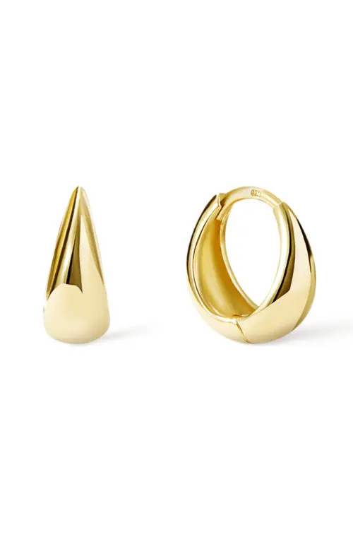 Ana Luisa Bold Huggie Hoops - Nate in Gold at Nordstrom, Size Small | Nordstrom