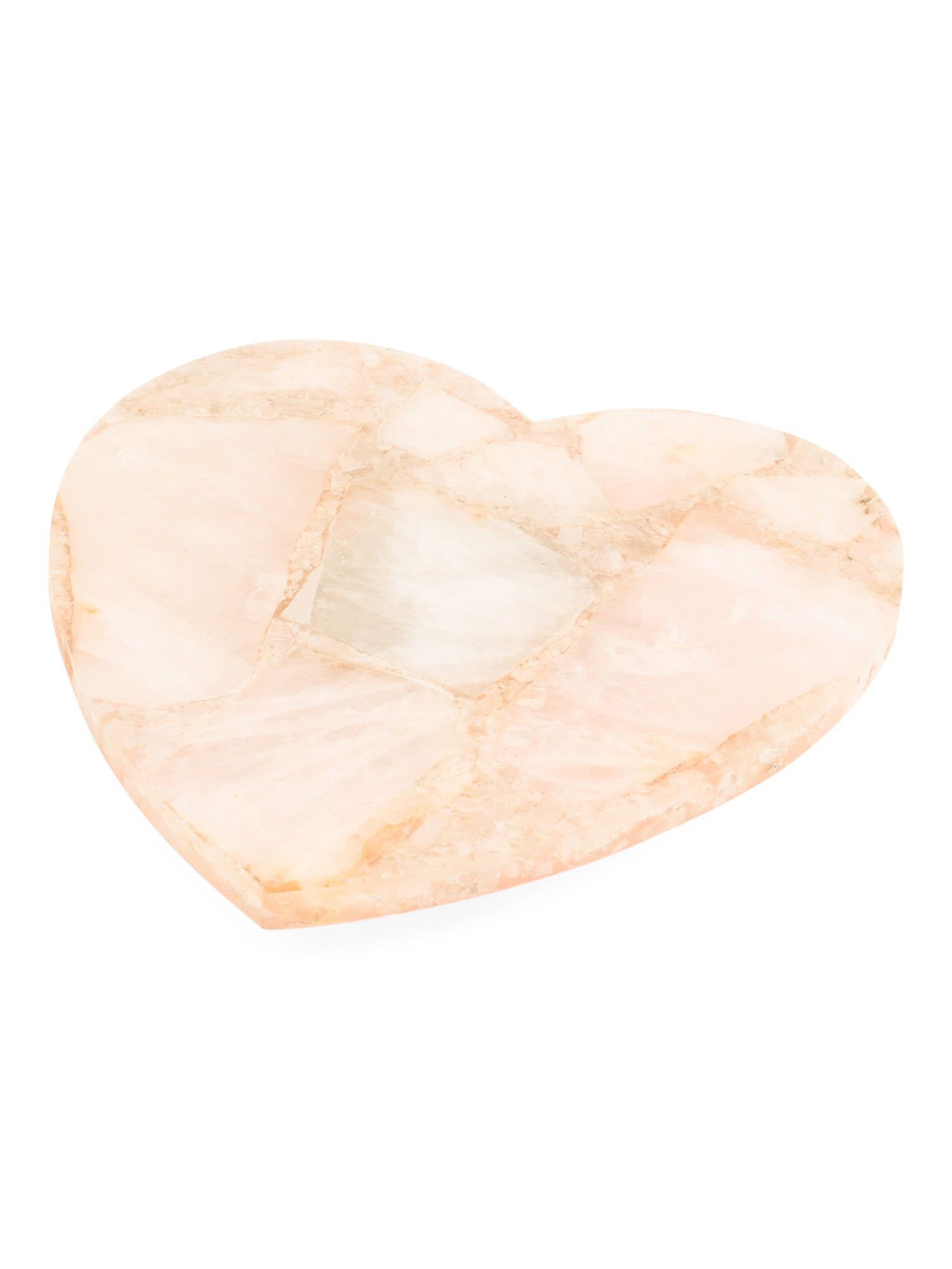 12x12 Rose Quartz Sculpted Heart Lazy Susan | Kitchen & Dining Room | Marshalls | Marshalls