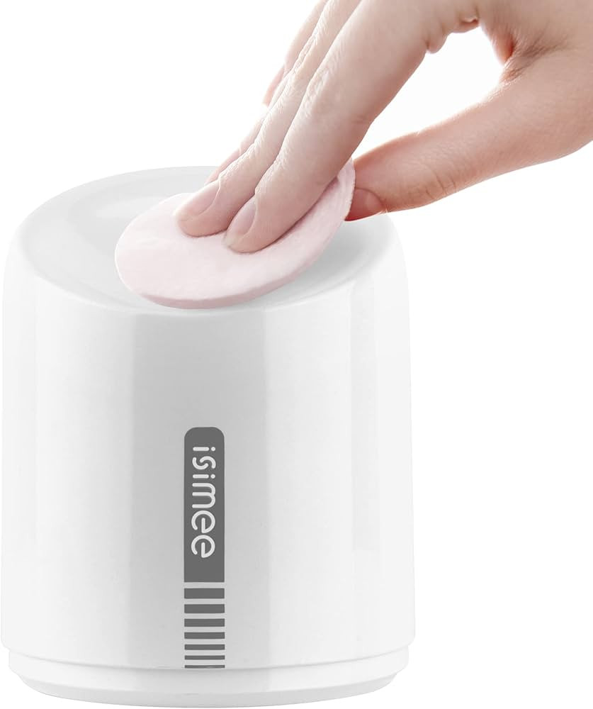 iSiMEE Automatic Makeup Remover Dispenser, Electric Micellar Water Dispenser, 6.8OZ Smart Nail Po... | Amazon (US)