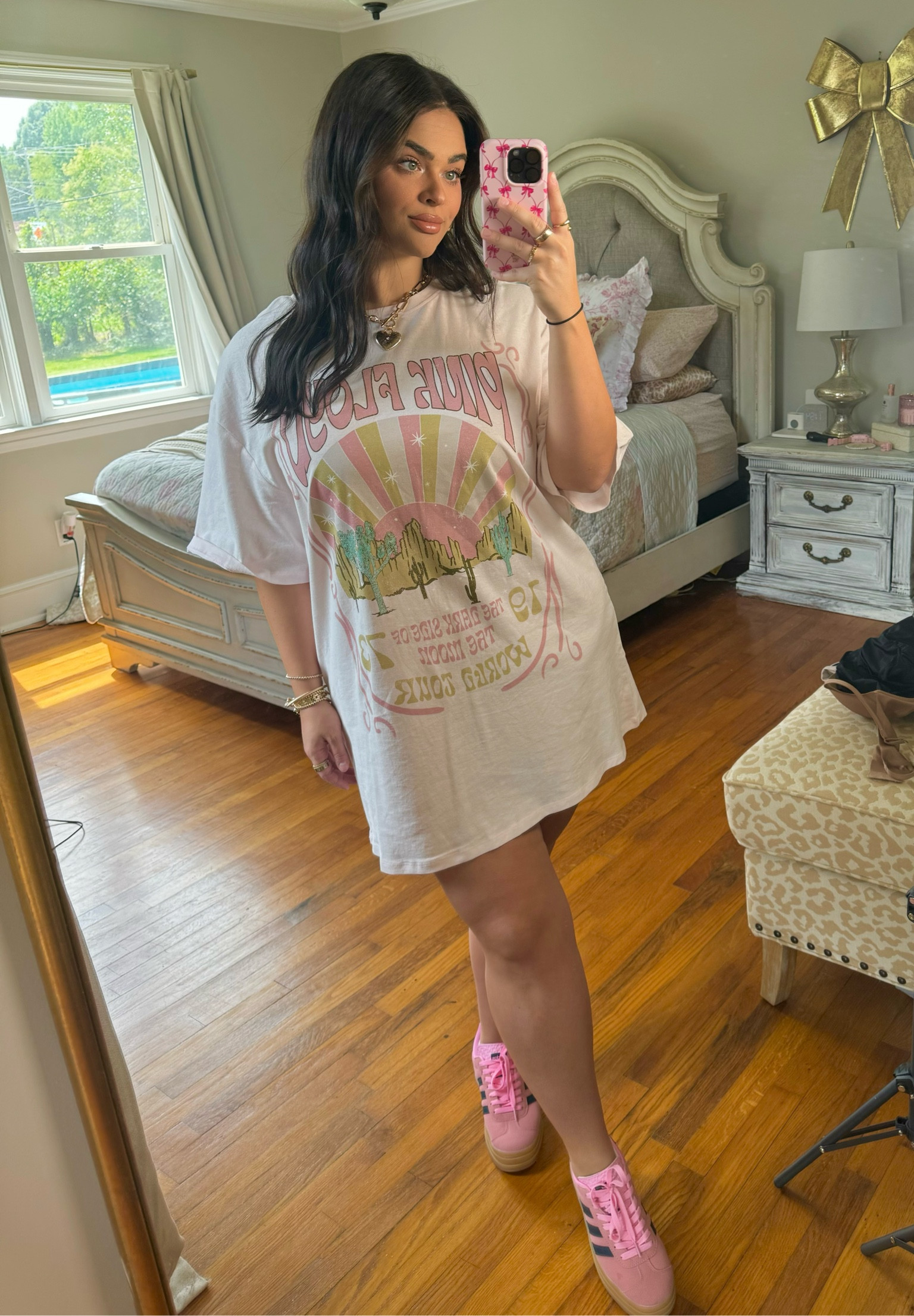 Such a cute but casual outfit! Wearing the L/XL 🤍🤍🤍

Affordable fashion, midsize, T-shirt dress, graphic tees, target fashion, target finds, target midsize 

#LTKMidsize #LTKFindsUnder50 #LTKStyleTip