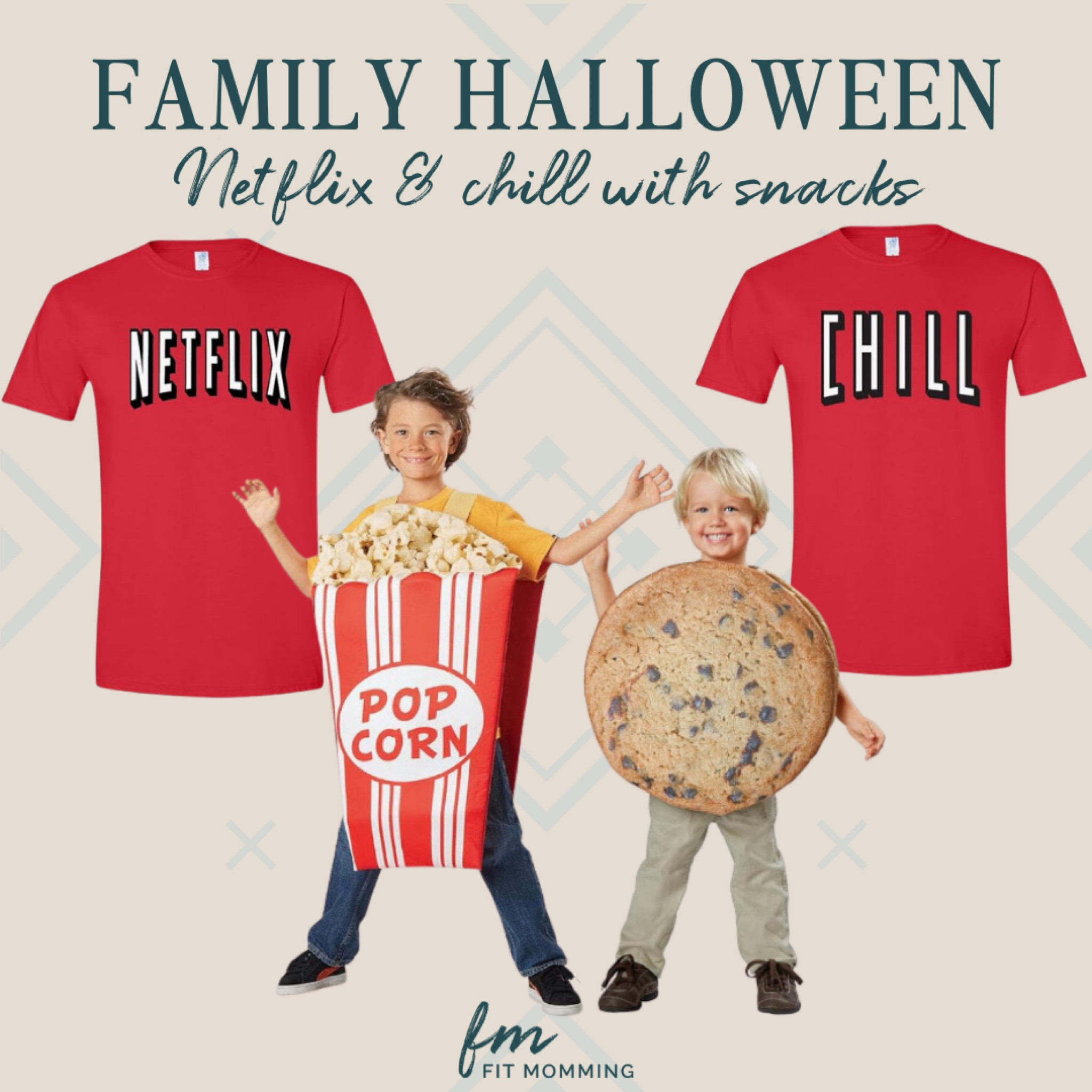 Family Halloween costume idea! Netflix & Chill with some snacks 😎 

#LTKSeasonal #LTKParties