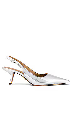 Sam Edelman Bianka Sling Back Heel in Soft Silver from Revolve.com | Revolve Clothing (Global)