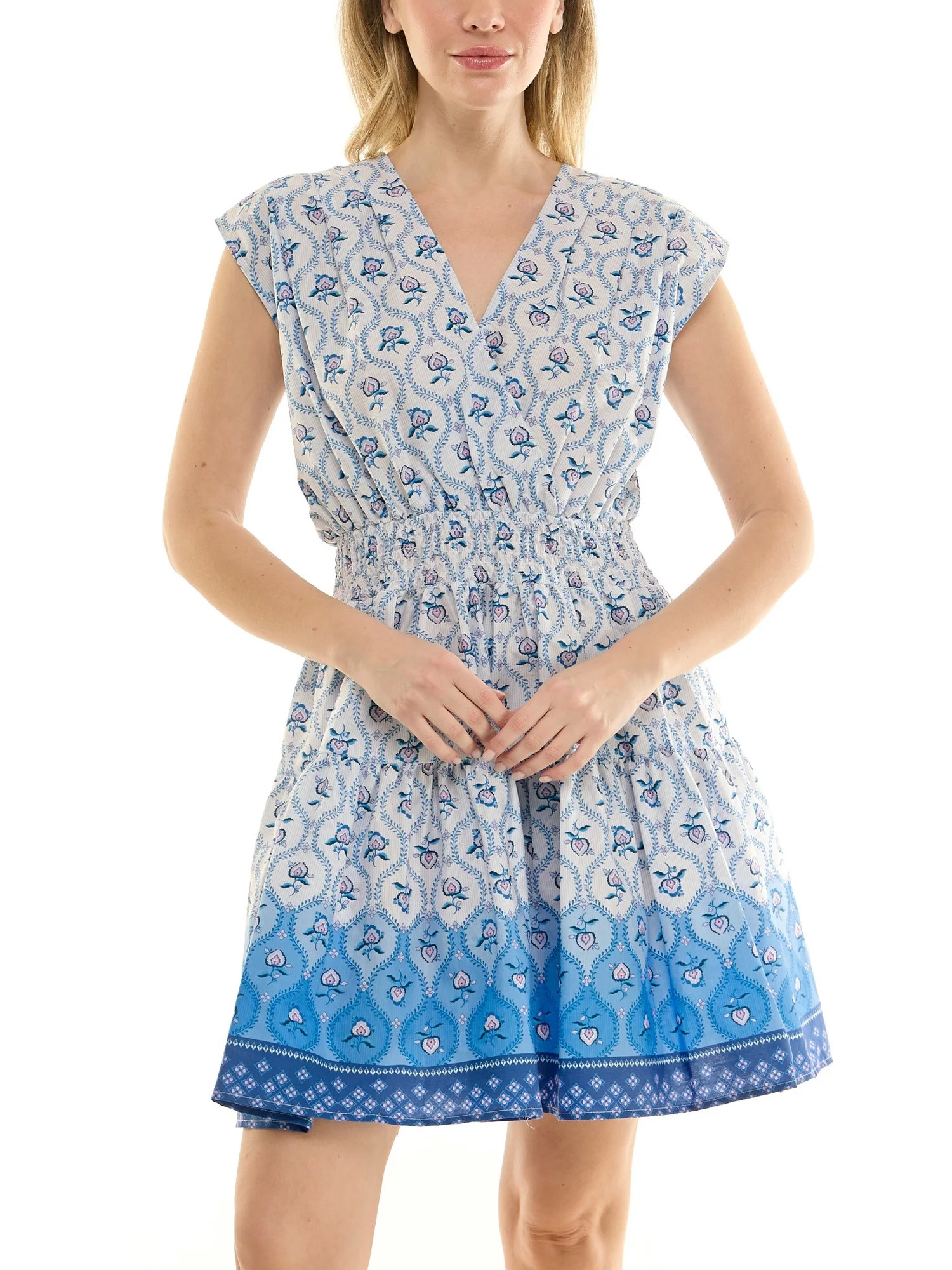 Nanette Nanette Lepore Tiered Mini Dress | Walmart (US)