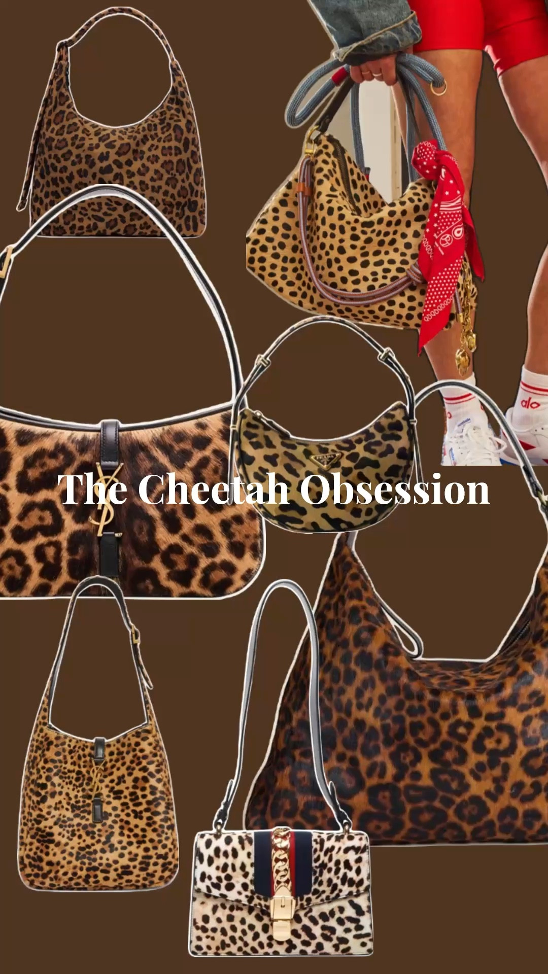 I’m not sure what bug bit me, but I’ve been super obsessed with cheetah print bags! I don’t have one, but mark my words, I will at some point! 

Which one is your favorite? 🐆👜
