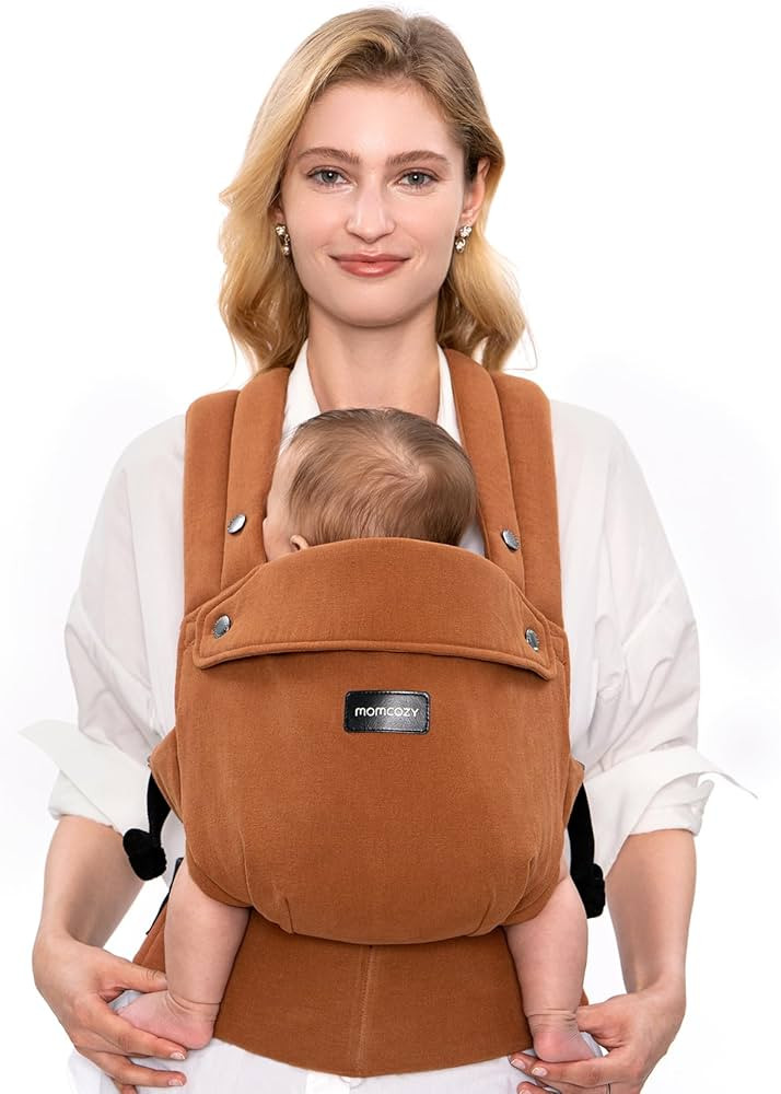 Momcozy Baby Carrier with Natural Cotton Linen, Built to Last, Ergonomic Design, Newborn to Toddl... | Amazon (US)