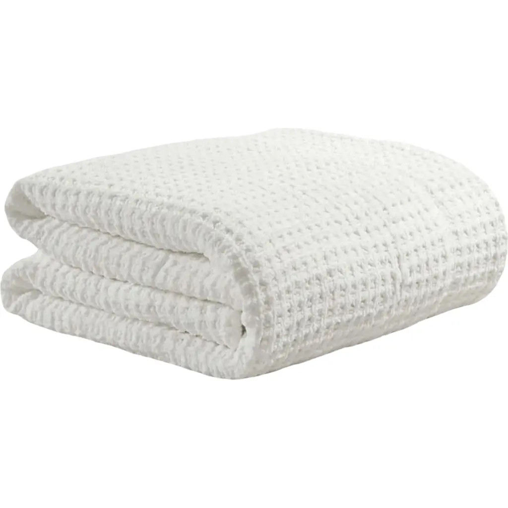Sunday Citizen Snug Waffle Comforter in Off White at Nordstrom, Size Queen | Nordstrom