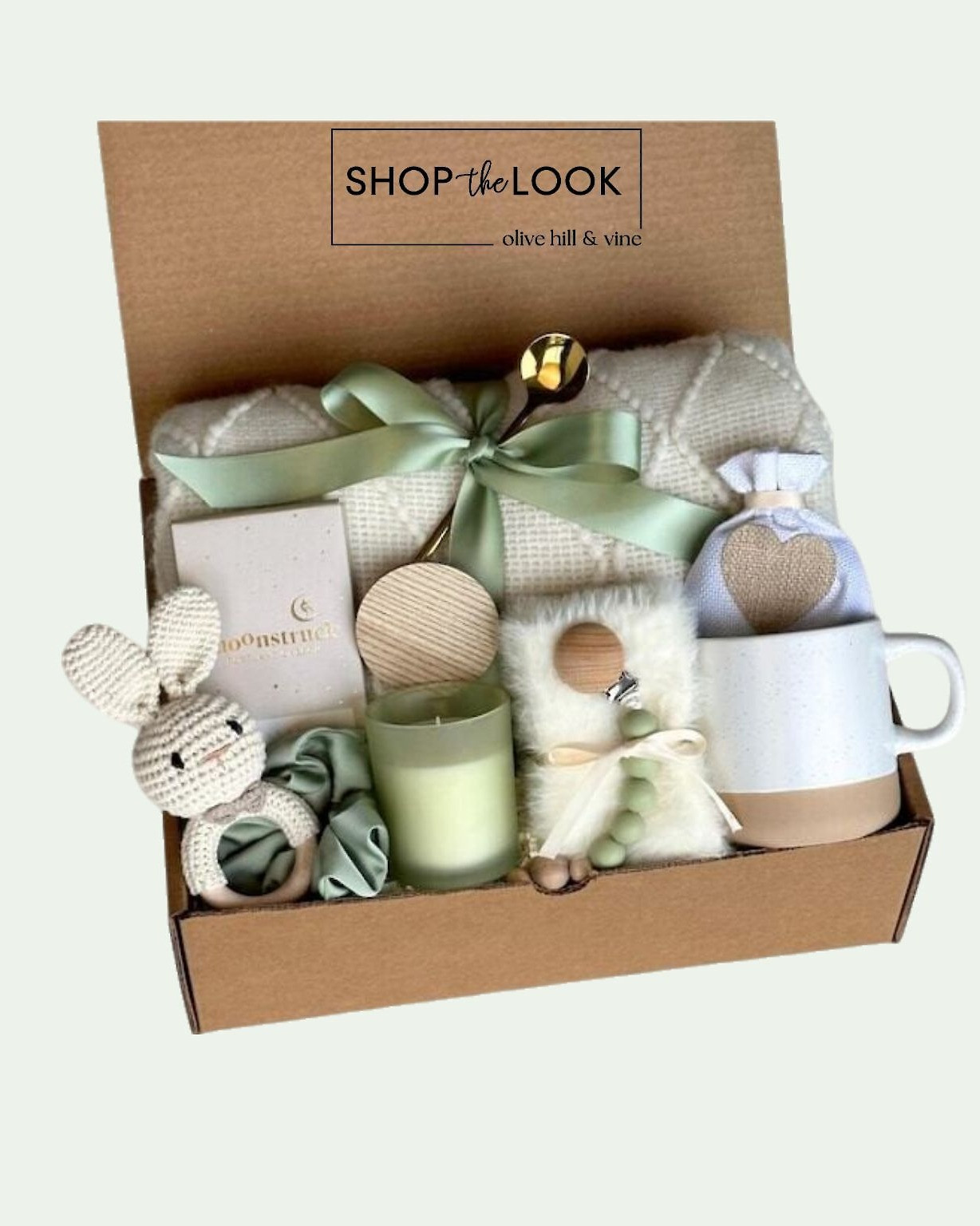 She just found out she’s expecting—this giftbox is the perfect way to say congrats! Thoughtfully packed for mom with cozy finds like a knit throw, velvet socks, chocolate, tea, and just a sprinkle of baby with a bunny rattle and paci clip.  

 

#LTKHome #LTKBaby #LTKBump