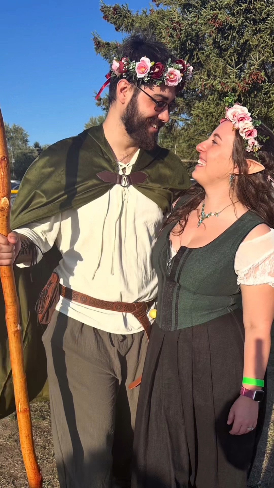 My first renaissance faire experience! I have always wanted to go to one and finally had the chance this year! We say so many incredible costumes and vendors, a super intense jousting match, and so much more! This experience with the goblin was easily the highlight of the day though, absolutely hysterical. We also saw someone dressed as Carl from Dungeon Crawler Carl and got a photo with him!

#LTKHalloween #LTKSeasonal #LTKMidsize