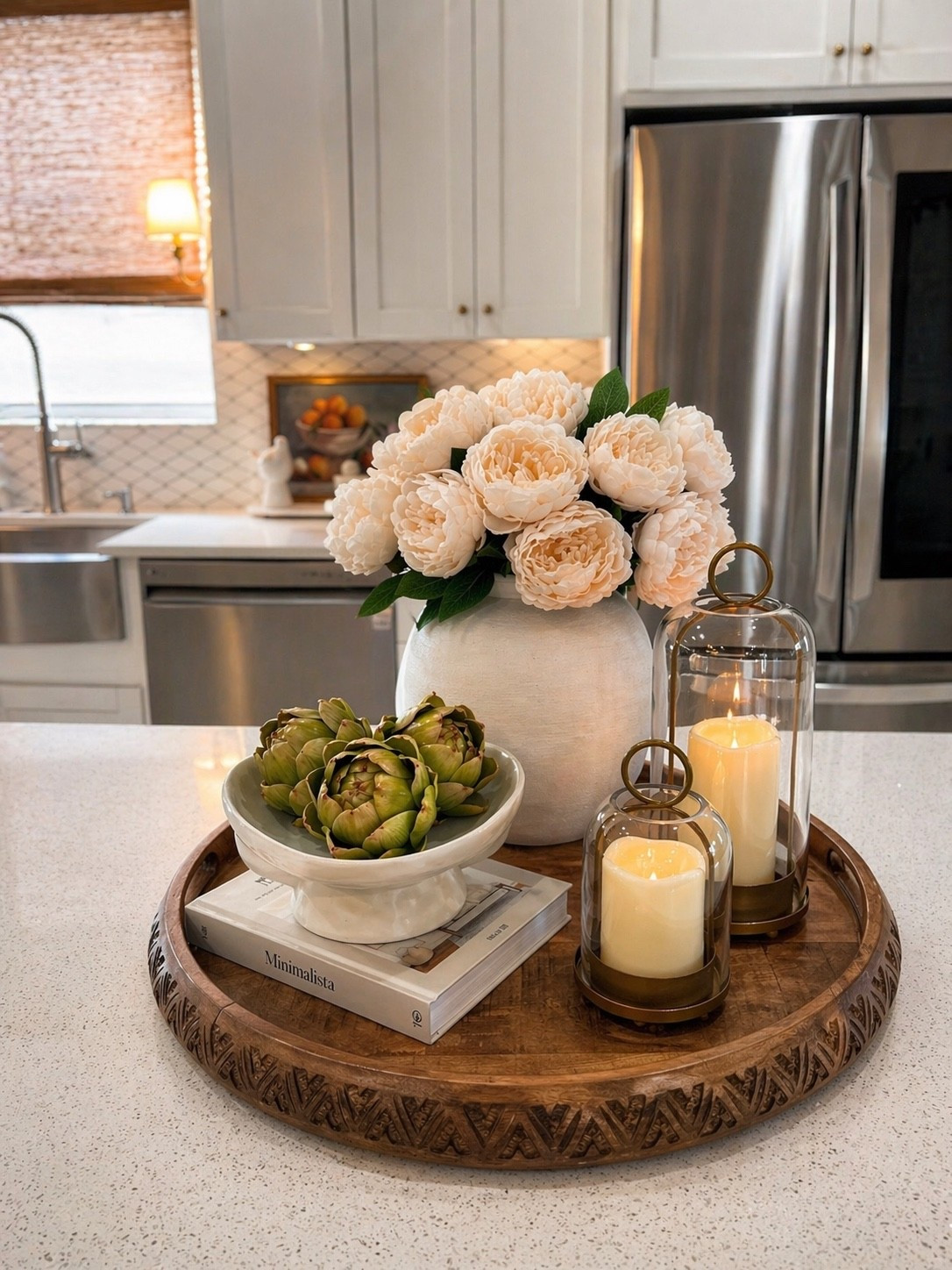 Spring Kitchen Island Decor🤍

#LTKSaleAlert #LTKHome #LTKSeasonal