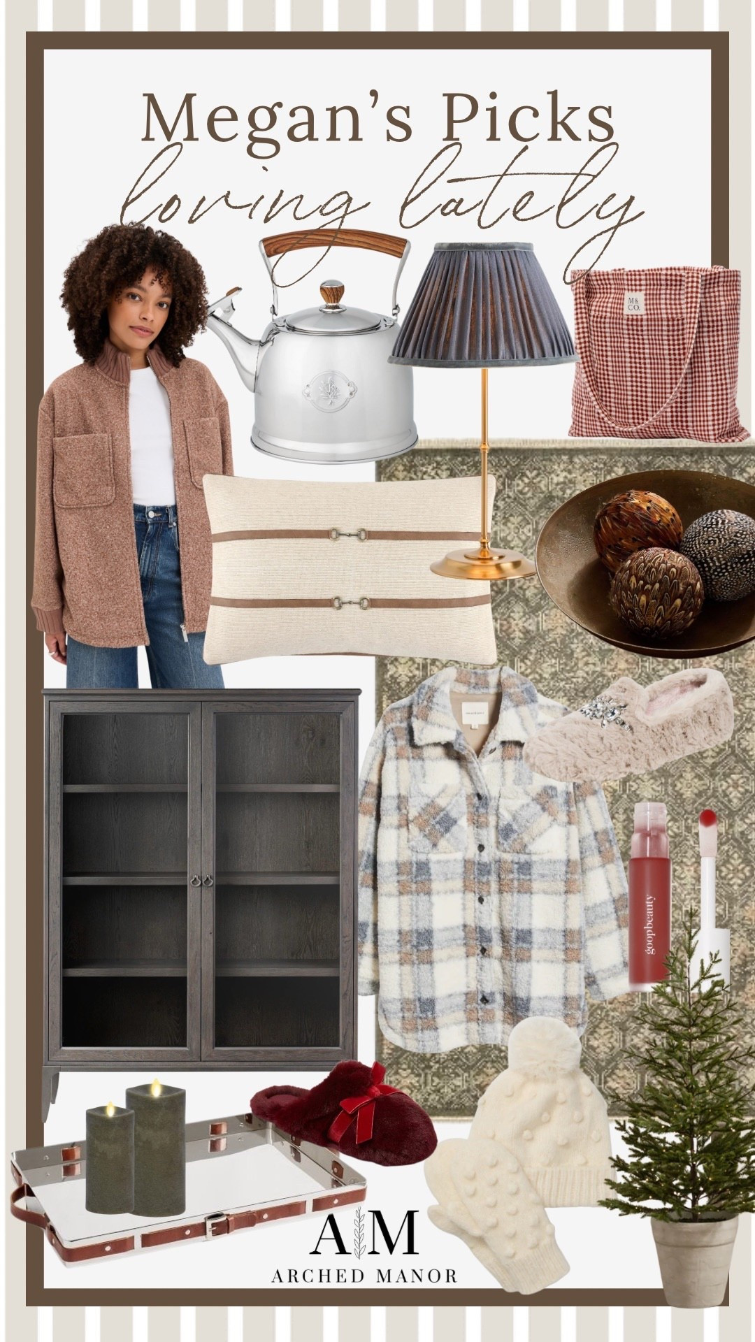 A mix of my favorite finds from across the internet this week, from cozy home pieces to effortless fashion staples. Loving these styles that make everyday life feel a little more beautiful and inspired.
#WeeklyFavorites #InternetFinds #StyleInspo #FashionAndHome #OOTDInspo #HomeDecor #LifestyleFinds #LTKFinds #LTKStyle #LTKHome #CozyStyle #EverydayStyle #HomeInspiration #FashionFavorites #ChicAndCozy

#LTKHoliday #LTKGiftGuide #LTKSeasonal