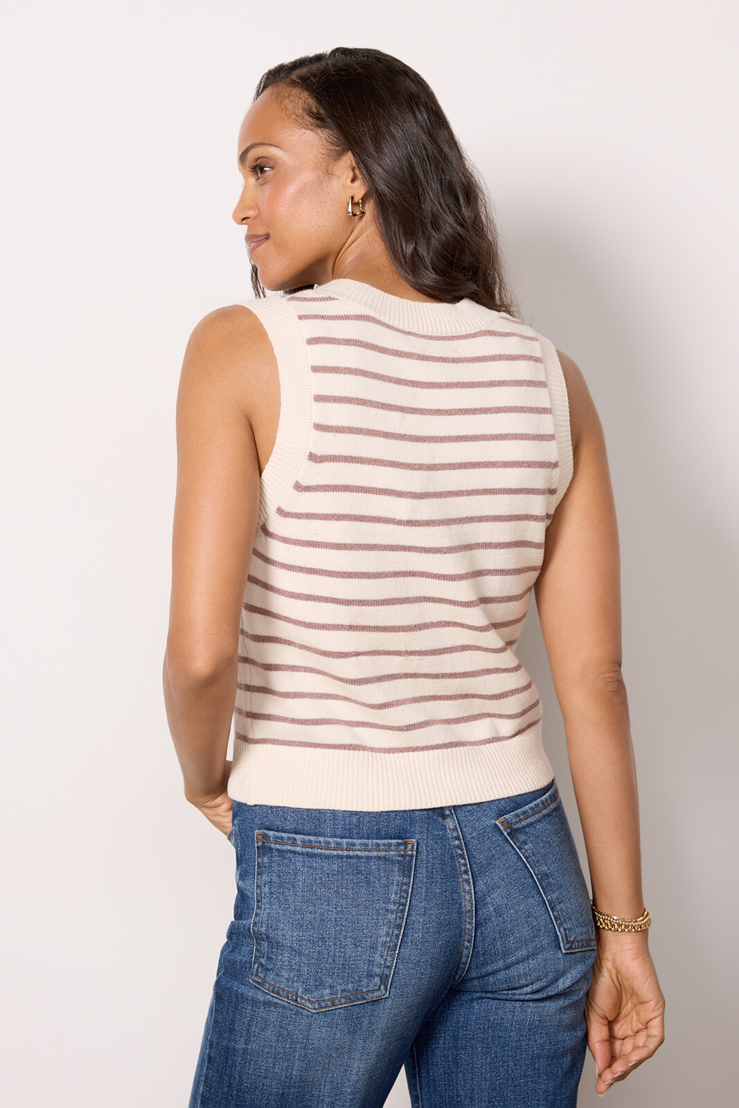 Reese Stripe Tank | Evereve
