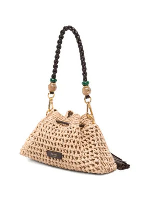 Jimmy Choo Small Cinch tassel-detail Tote Bag | Brown | FARFETCH | Farfetch Global
