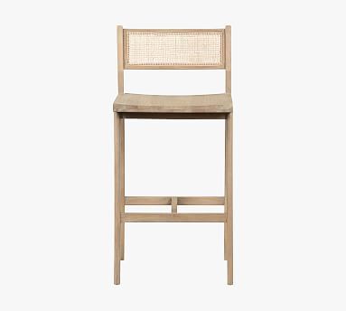 Ashbury Cane Bar &amp; Counter Stool | Pottery Barn (US)