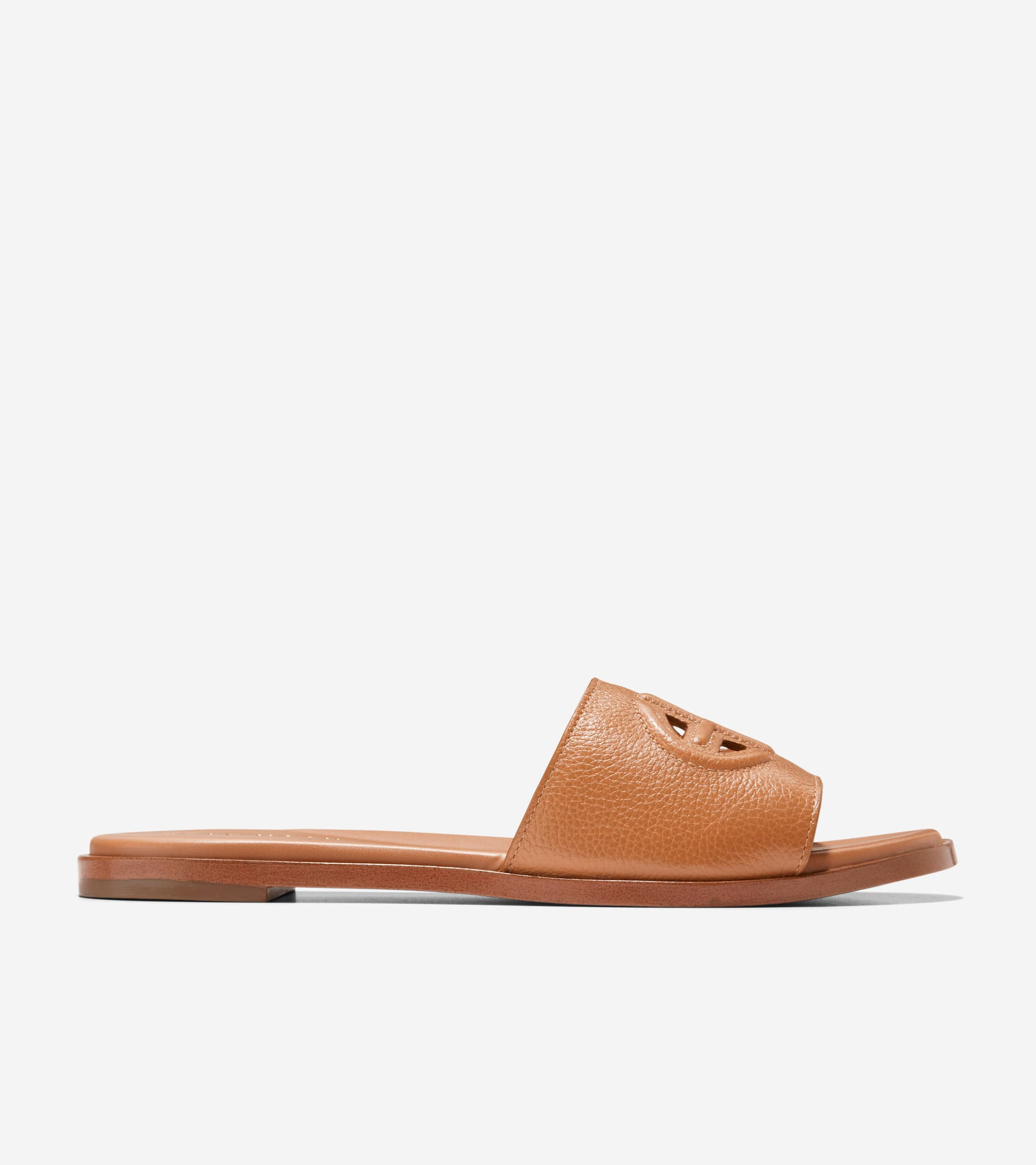 Women's Flynn Logo Slide Sandal in Brown | Cole Haan | Cole Haan (US)