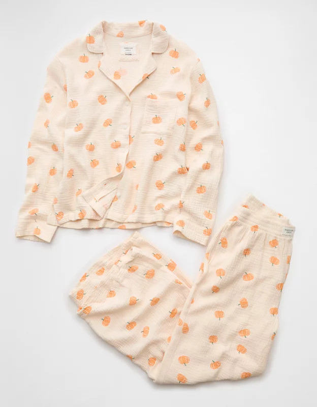 AE Halloween Cotton Gauze PJ Set | American Eagle Outfitters (US & CA)